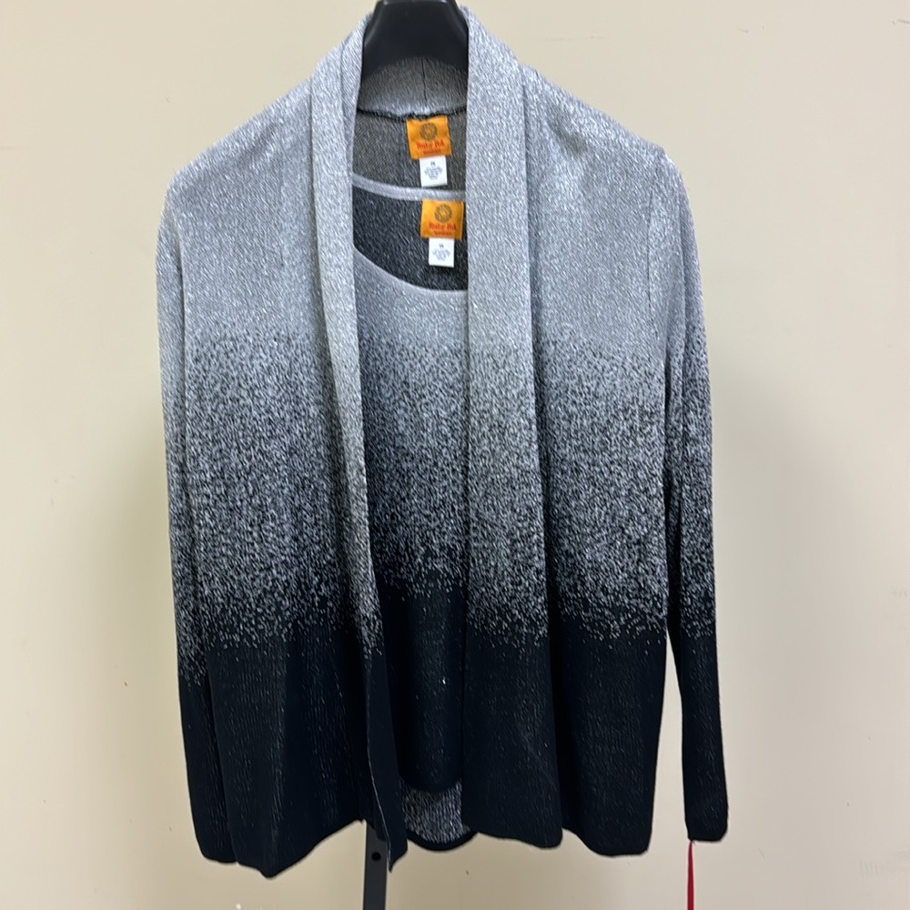 Ruby Rd. Cowl neck sweater set. - Picture 6 of 6